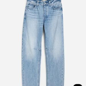 Madewell The Darted Barrel-Leg Jeans